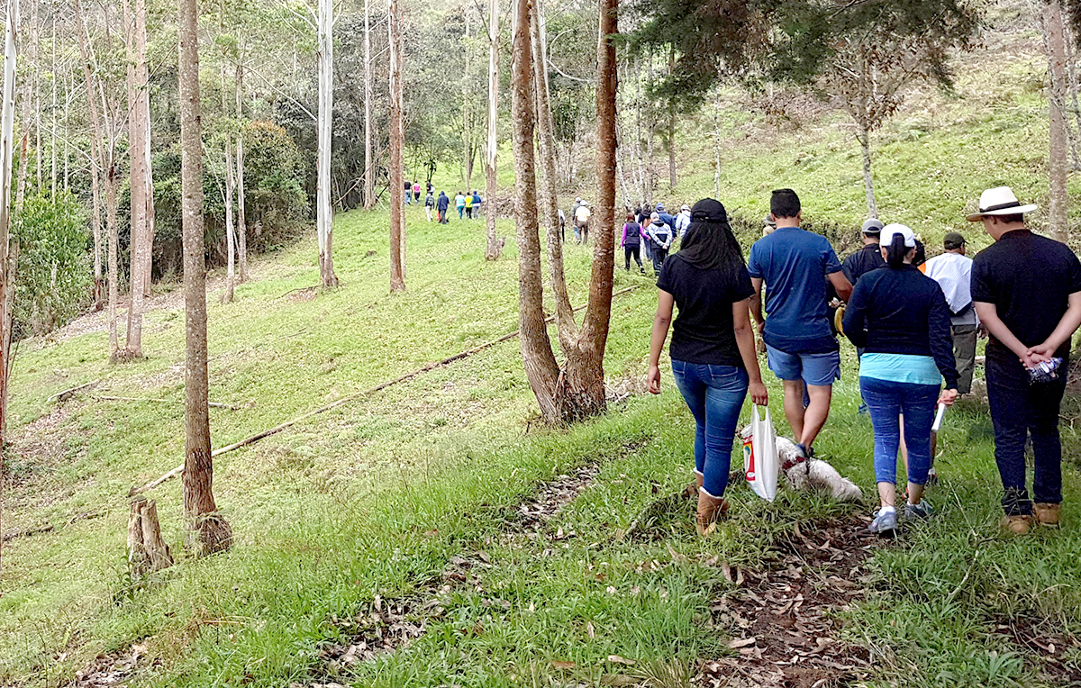 Comienzan las caminatas con nuestra comunidad Monte Sereno (28 octubre)